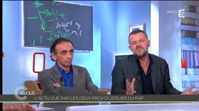 Eric Zemmour et Eric Naulleau se payent le Grand Journal