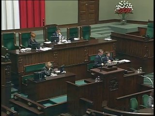 Poseł Tadeusz Tomaszewski - Wystąpienie z dnia 19 marca 2014 roku.