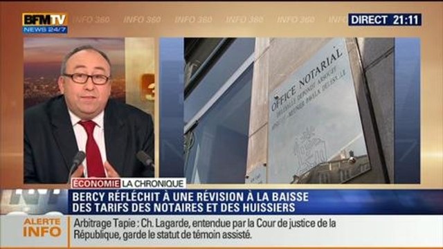 L'Éco du soir: Le gouvernement veut revoir à la baisse la rémunération des notaires et des huissiers - 19/03