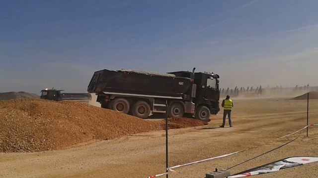 RENAULT TRUCKS - DEMONSTRATION CARRIERE MARTIGUES