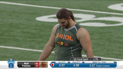 2014 Combine workout: Matt Patchan