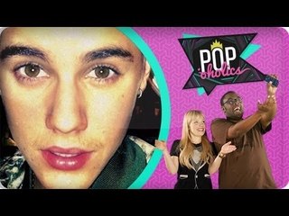 Selena Gomez with a Mustache vs. Justin Bieber with a Mustache?!! - Popoholics Ep. 29