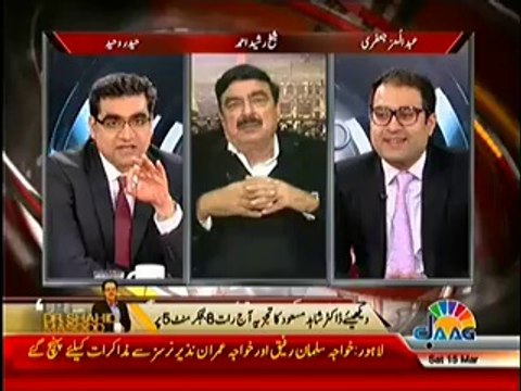 Sheikh Rasheed Ahmed in Agenda 360 - 15th March 2014