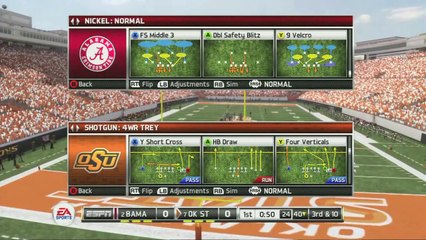 NCAA Football 12 Zone Defense Gameplay Trailer