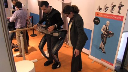 [Innorobo 14] L'exosquelette Hercules V3 : décuple la force de vos jambes