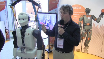[Innorobo 14] Reem-c : l'un des meilleurs robot humanoïde du salon ?