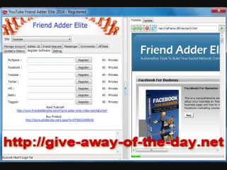 YouTube Friend Adder Elite 2014