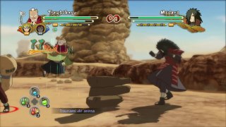 Naruto Ultimate Ninja Storm 3 full burst PC Gameplay El Legendario Madara Uchiha