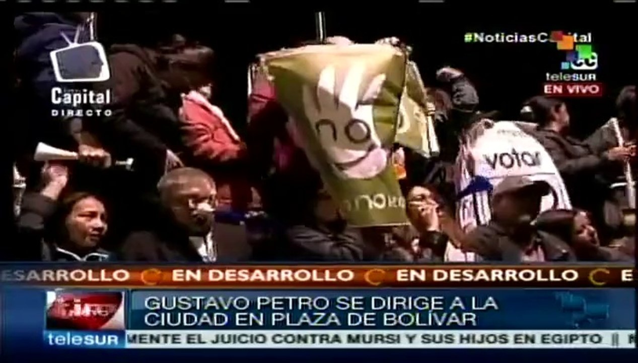 Pide Petro a colombianos vencer trabajar para "imponer la paz"