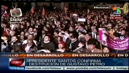 Colombia:Petro asegura luchará para convocar la Asamblea Constituyente