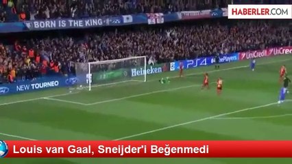 Louis van Gaal, Sneijder'i Beğenmedi