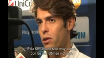 Deportes / Fútbol; Real Madrid, Kaká resucita en Ámsterdam (1-4)