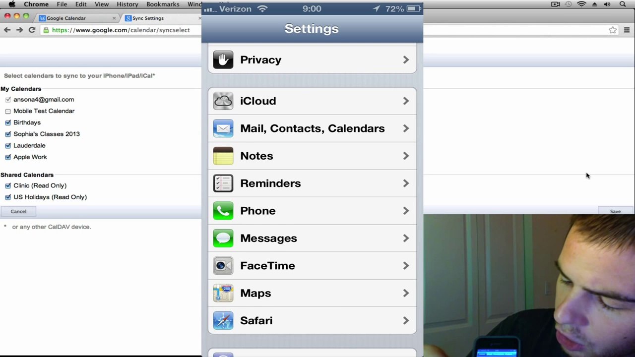 Google Calendar Tutorial 2013- Syncing Calendars with Mobile Devices