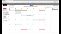 Google Calendar Tutorial 2013- Sharing Calendars
