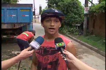 Queda muro Prainha - TVB afiliada Band