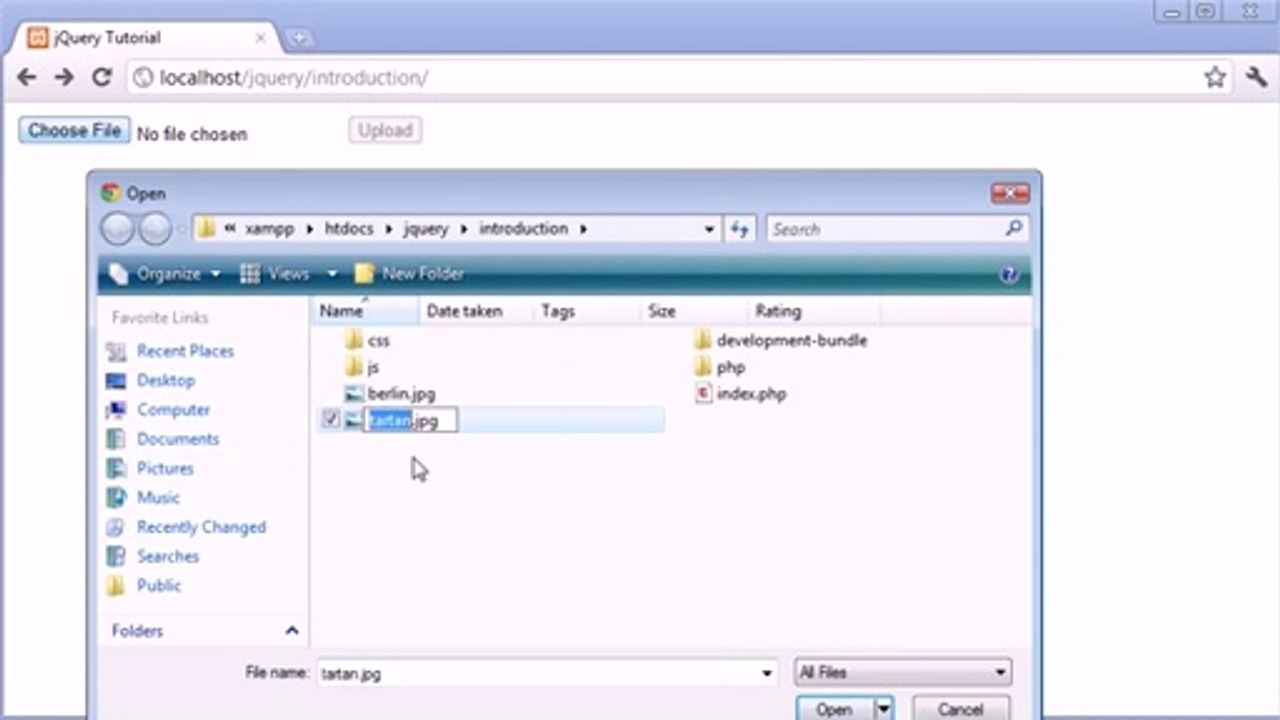 030 - More on Enable submit button after file selected