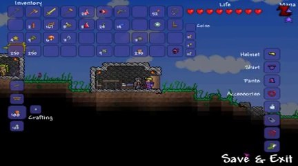 Let's Play Terraria #7 - EYE OF CTHULHU