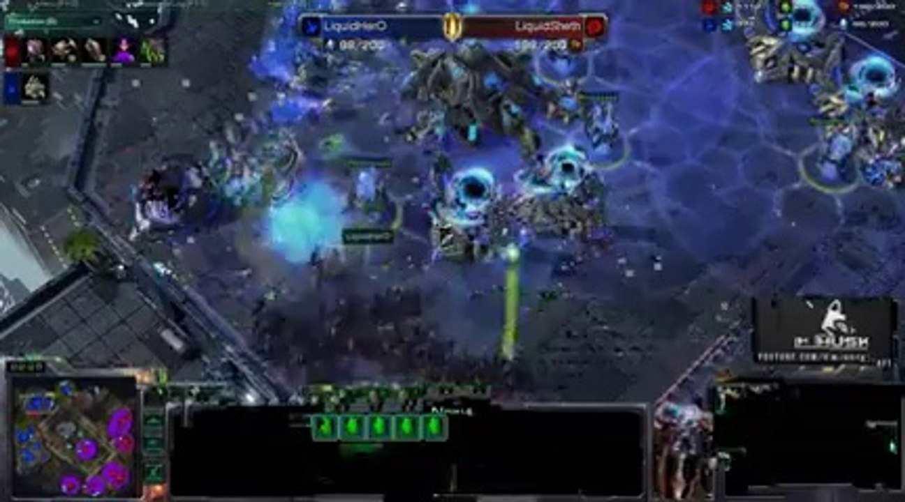 MLG - LiquidHero vs LiquidSheth - Game 2 - PvZ - Metalopolis - StarCraft 2