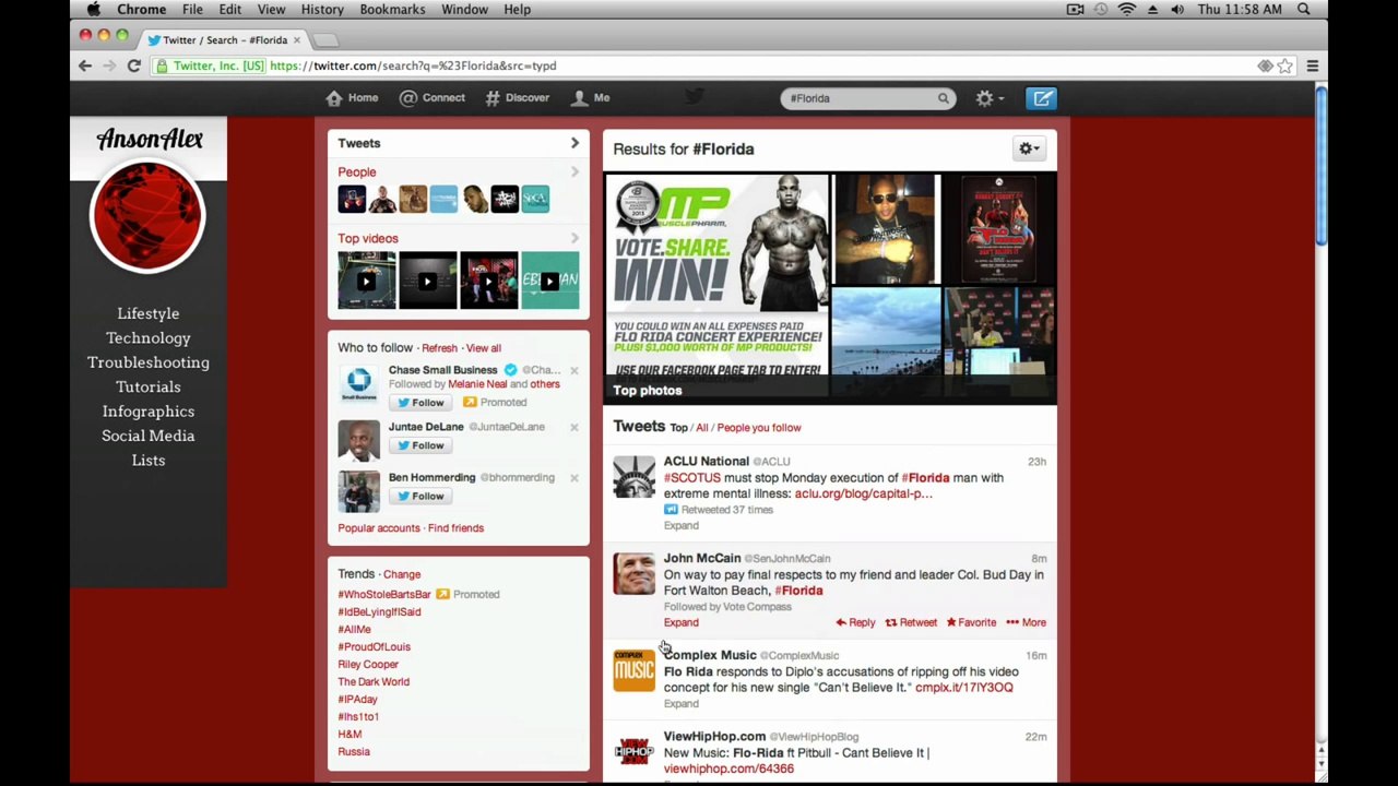 Twitter Tutorial 2013 - Using Hashtags (34)