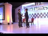 Priyanka Chopra poses on stage during FICCI Frames 2014