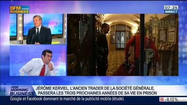 Affaire Kerviel: Le conflit avec la Société Générale se termine, il restera à traiter le problème des dommages et intérêts : Jean Veil, dans GMB – 20/03