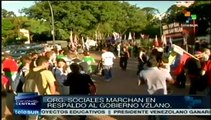 Marcha antiimperialista en Argentina reitera apoyo a Venezuela