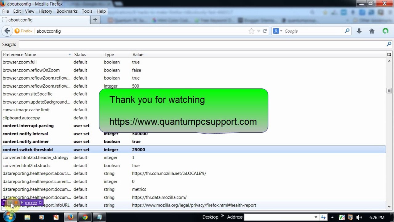 Firefox: Few advanced tricks to speed up browser