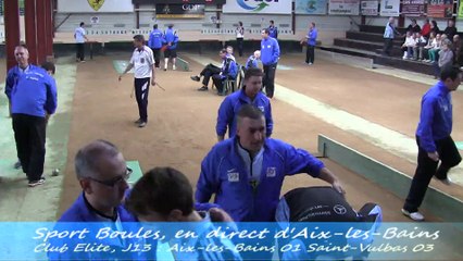 Club Elite, J13, tir rapide en simple, Aix-les-Bains contre Saint-Vulbas