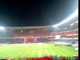 PSG-OM 2006 - Tifo géant stylé..