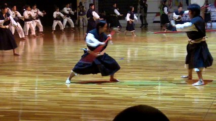 Spectacle de clôture du Taïkaï mondial 2013 de Shorinji Kempo