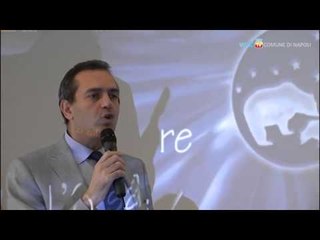 Napoli - De Magistris durante l'Inaugurazione del centro  'La gloriette' (19.03.14)