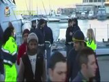Vibo Valentia - Barca a vela con 48 migranti (19.03.14)
