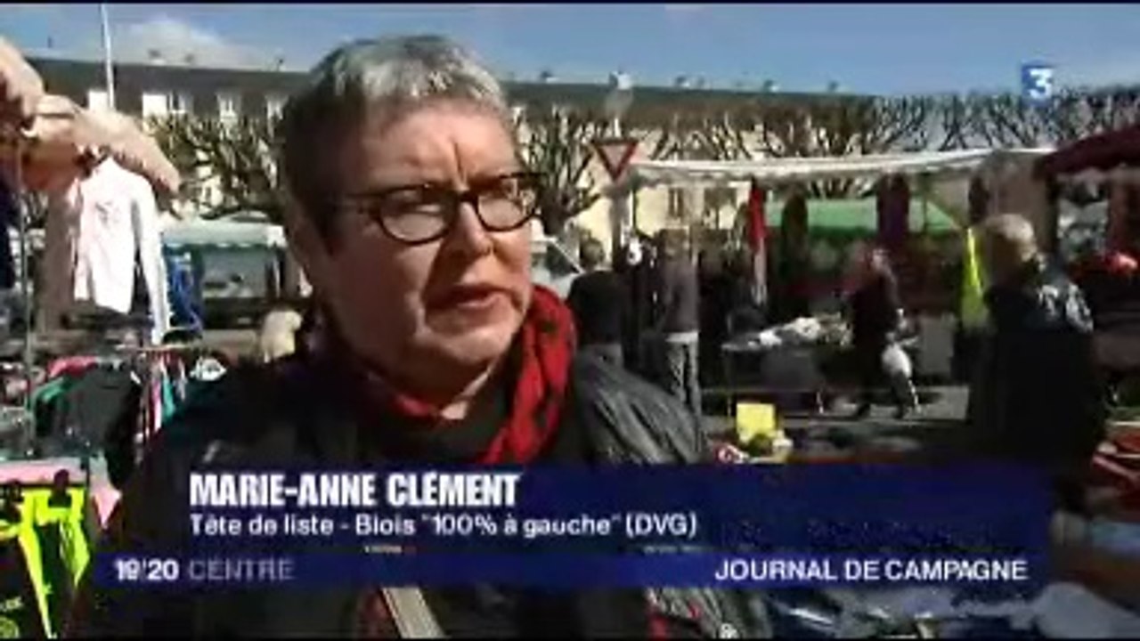 Choisir entre six listes à Blois pour le 1er tour