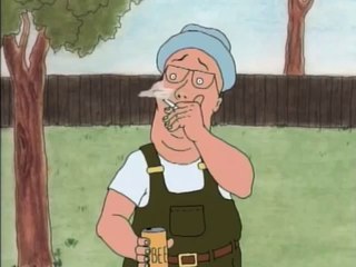 Mr. Anderson Swigging and Puffing