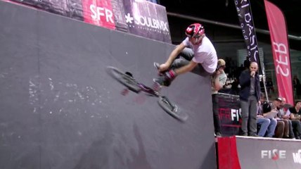 The World first "wall to bike flip" by JB Peytavit at FISE Xperience Marseille