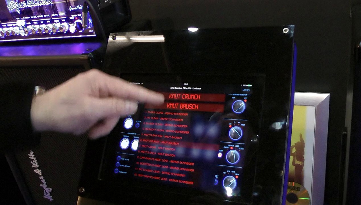 Hughes & Kettner GrandMeister 36 / neue App - Musikmesse 2014