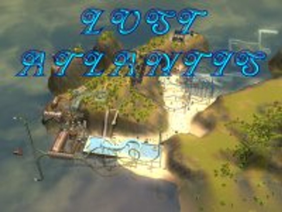 RCT3 Park - Lost Atlantis