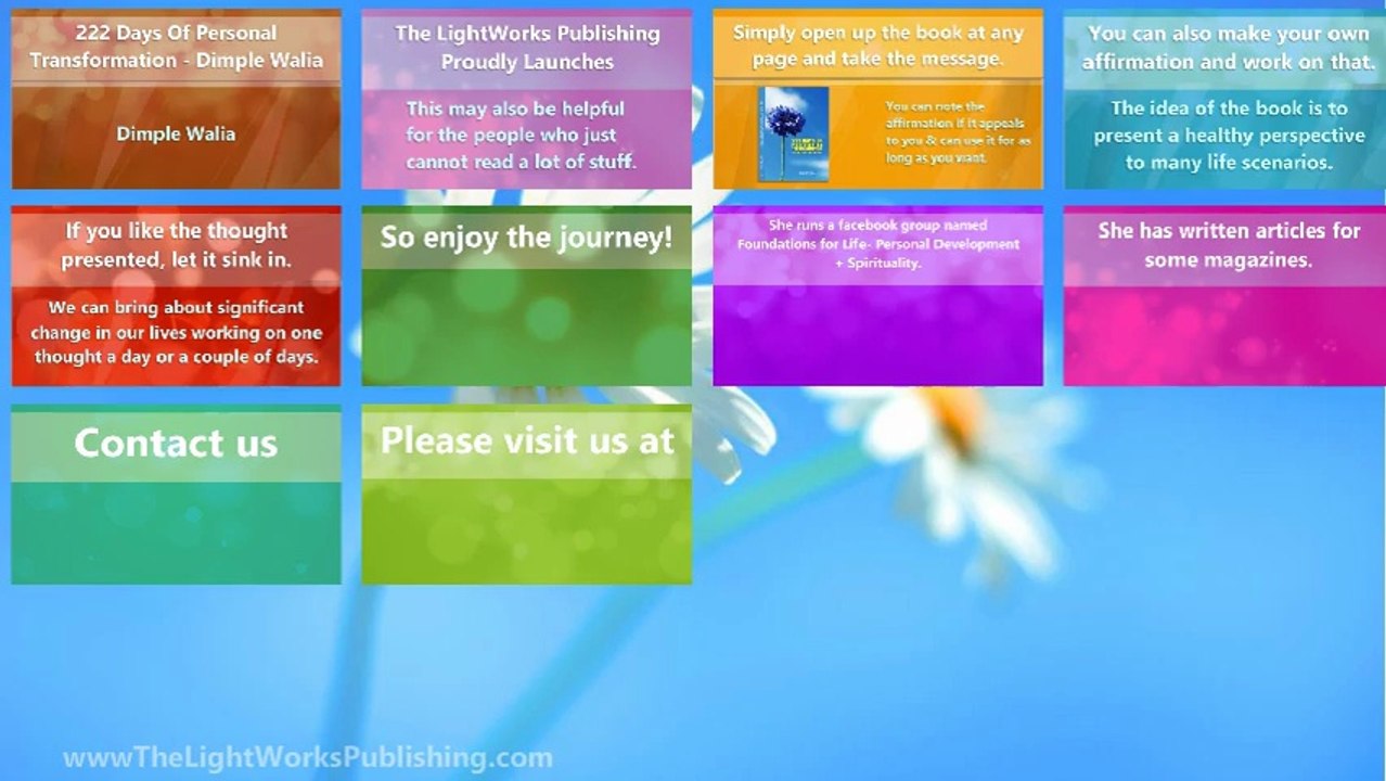 222 Days Of Personal Transformation - Dimple Walia (Your Personal Affirmations)