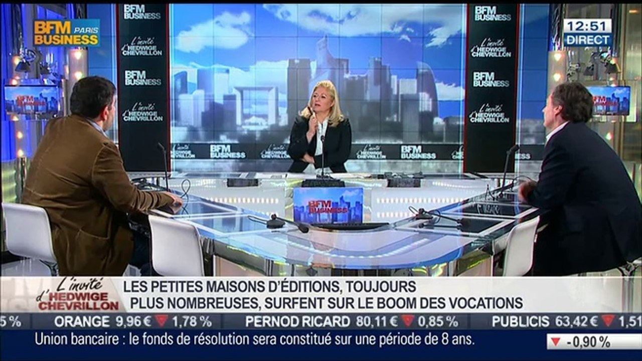 Yves Derai, Les Editions du Moment et Jean-Yves Clément, Le Passeur Éditeur, dans l'invité de BFM Business – 20/03