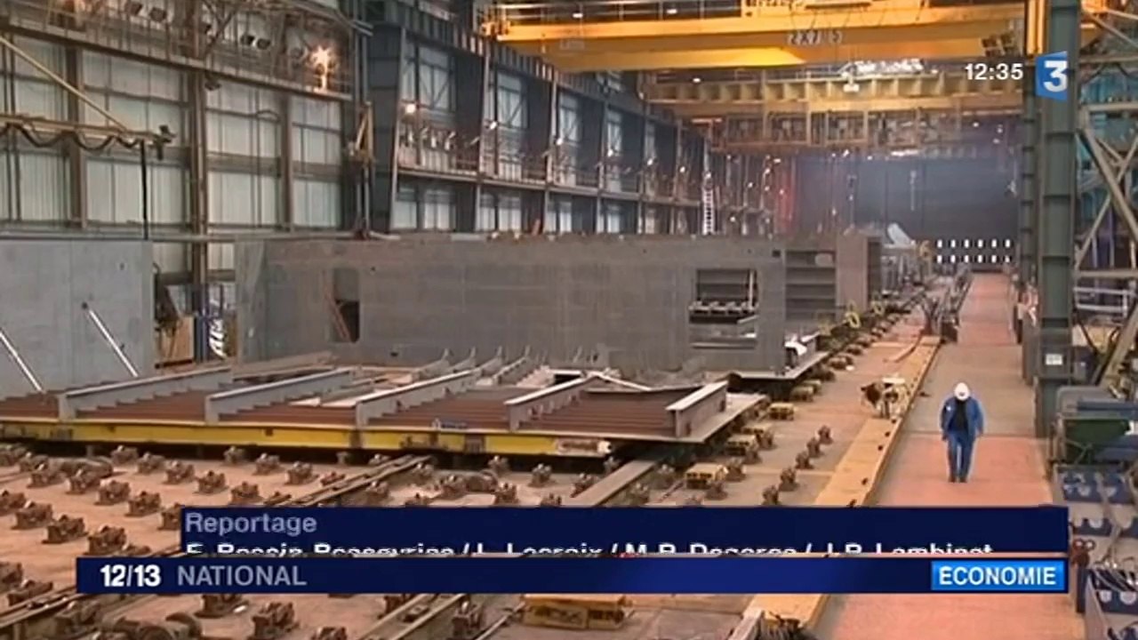 Aux chantiers de Saint-Nazaire, une commande record aux allures de bouffée d'air