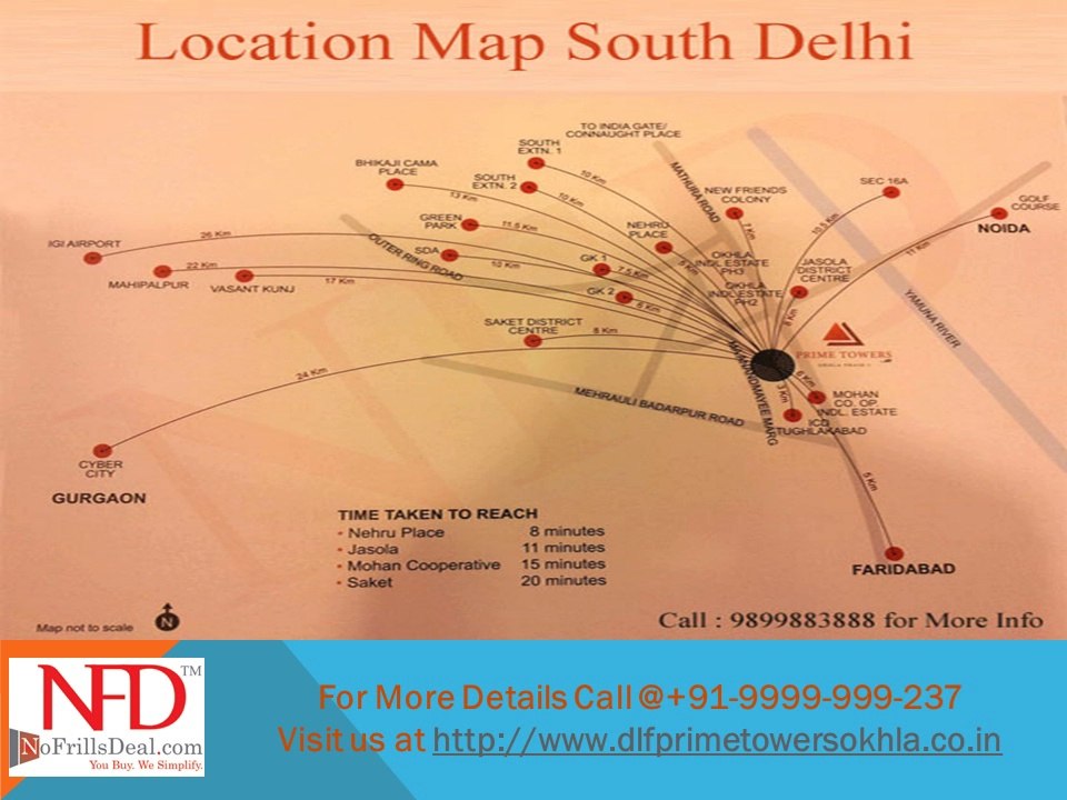 DLF Prime towers Commercial Office Space Phase 1 Okhla -9999999237