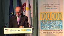 Discours de Laurent Fabius pour le lancement de 