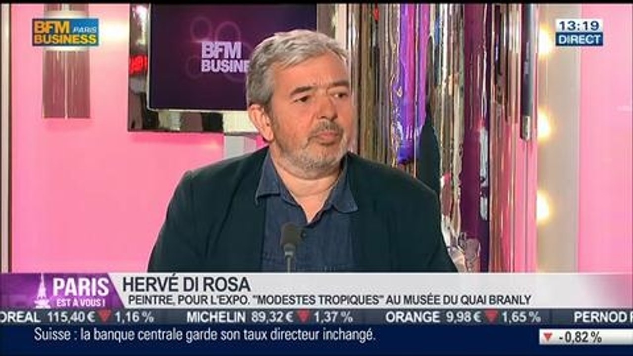 Le Paris d'Hervé Di Rosa, peintre, dans Paris est à vous – 20/03