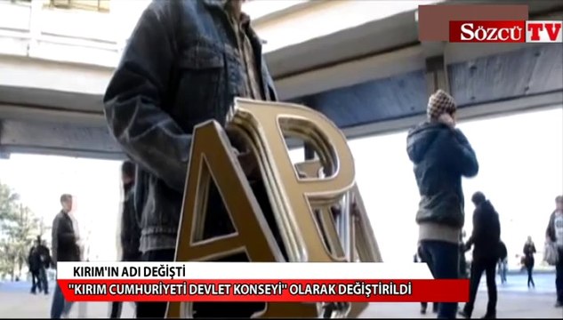 Kırım'ın adı değişti