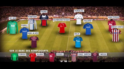 L'équipe type des 8es de finale retour de la Ligue des Champions