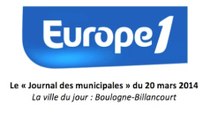 Les Municipales à Boulogne-Billancourt sur Europe 1