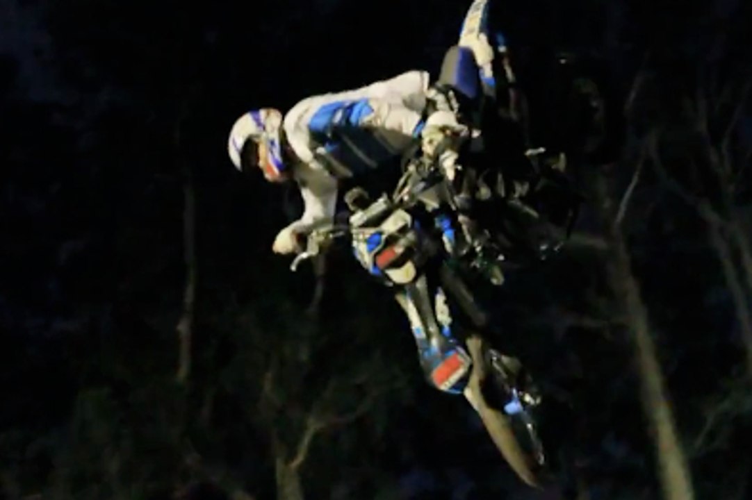 Amazing first Backflip FMX by a paraplegic