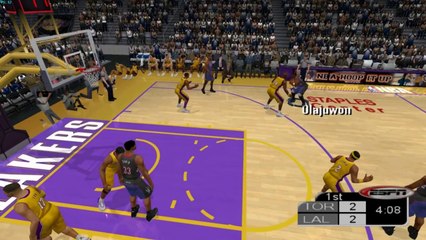 NBA 2k3 HD on Dolphin Emulator (Widescreen Hack)