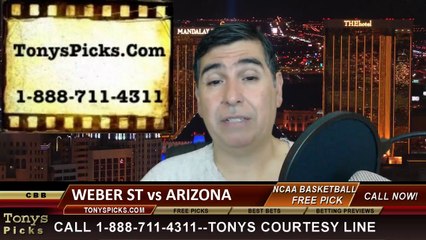 下载视频: Weber St Wildcats vs. Arizona Wildcats Pick Prediction NCAA College Basketball Odds Preview 3-21-2014