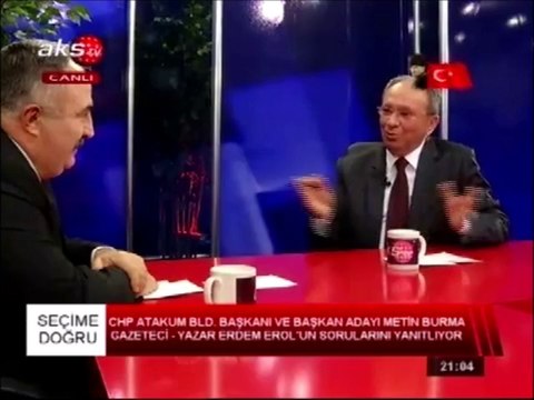ATAKUM BELEDİYE BAŞKANI METİN BURMA, ATAKUM BELEDİYESİ'NİN BORCUNU AÇIKLIYOR SEÇİME DOĞRU/AKS TV
